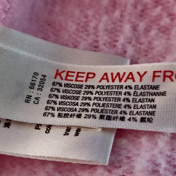 Free People FP Movement Womens Pink Bonfire Soft Oversized Hoodie Sweatshirt S - Picture 9 of 10